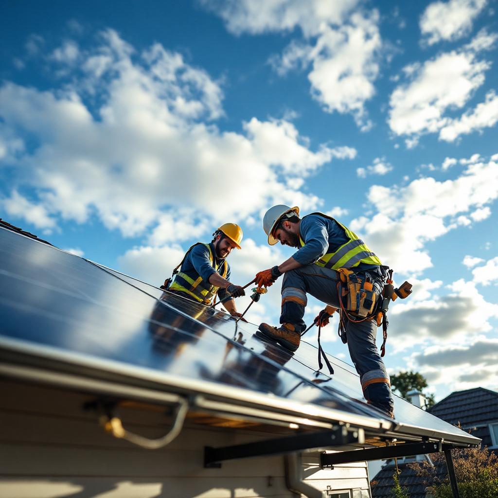Apollo Energy residential solar installation in Auckland