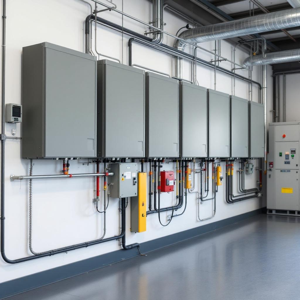 Commercial-grade inverter installation at East Tamaki facility