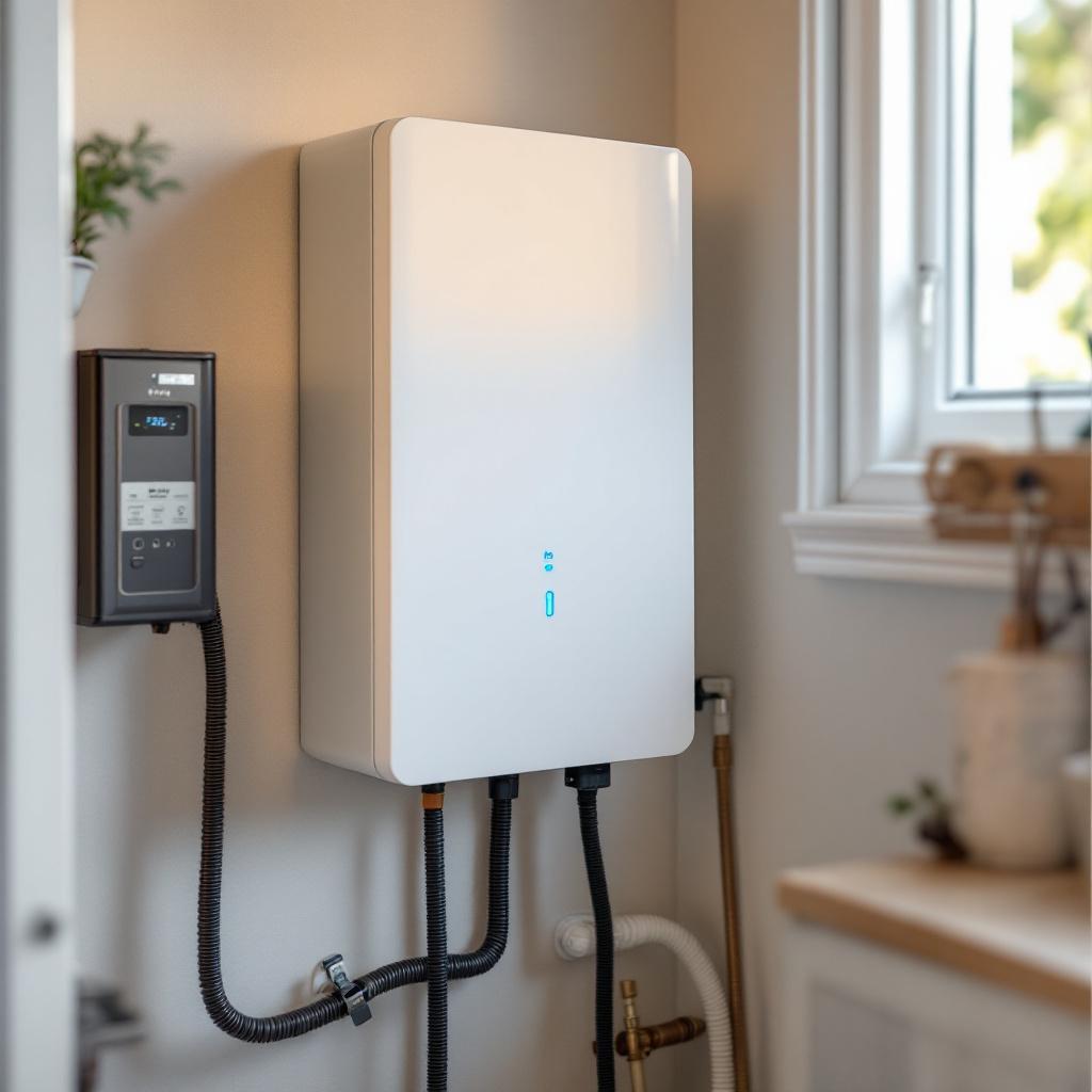Compact 5kWh scalable battery installation at Patumahoe home